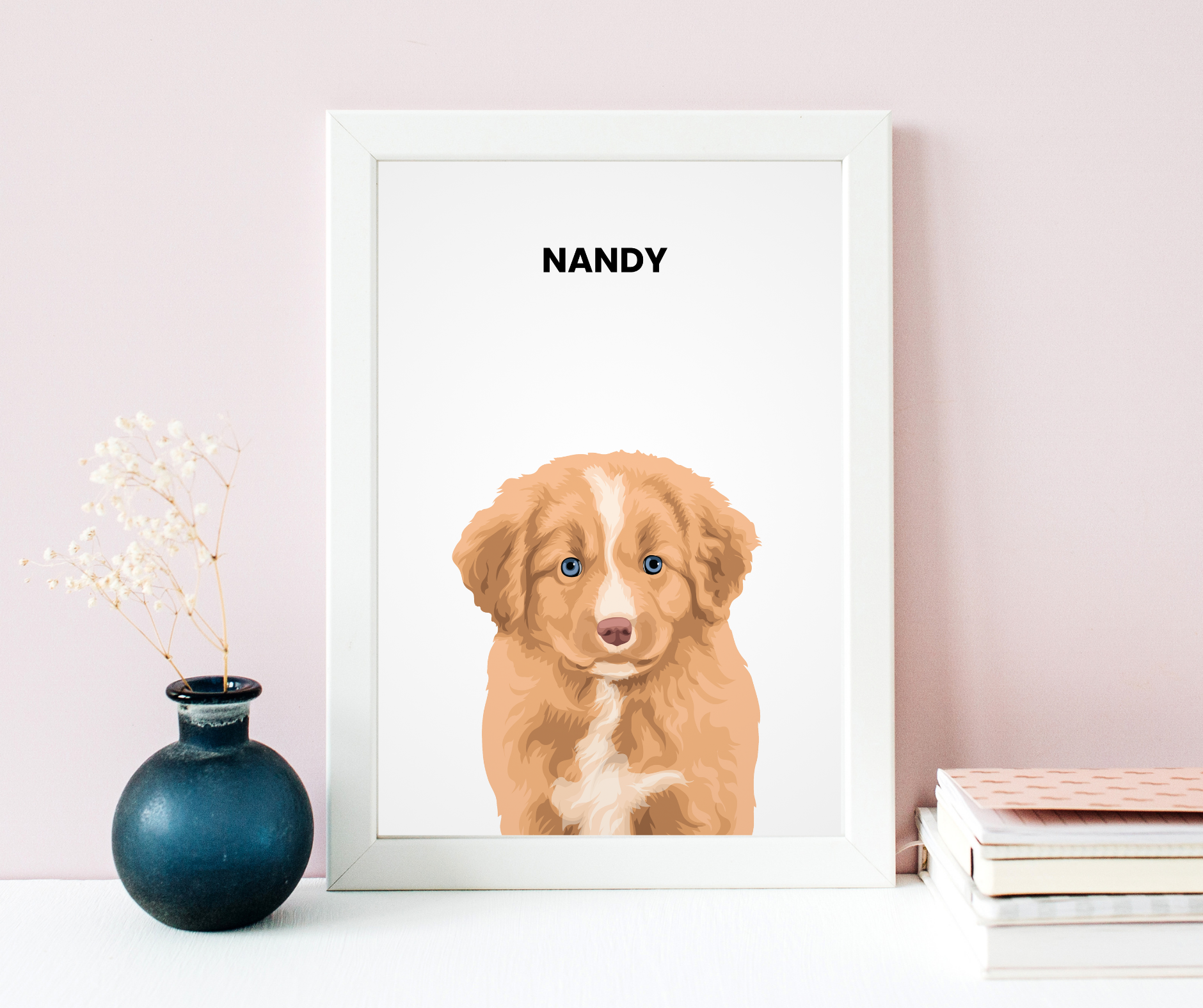 Namizna risba: Portret ljubljenčka