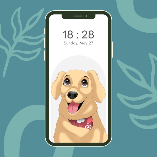 Ozadje za telefon: Disney portret ljubljenčka