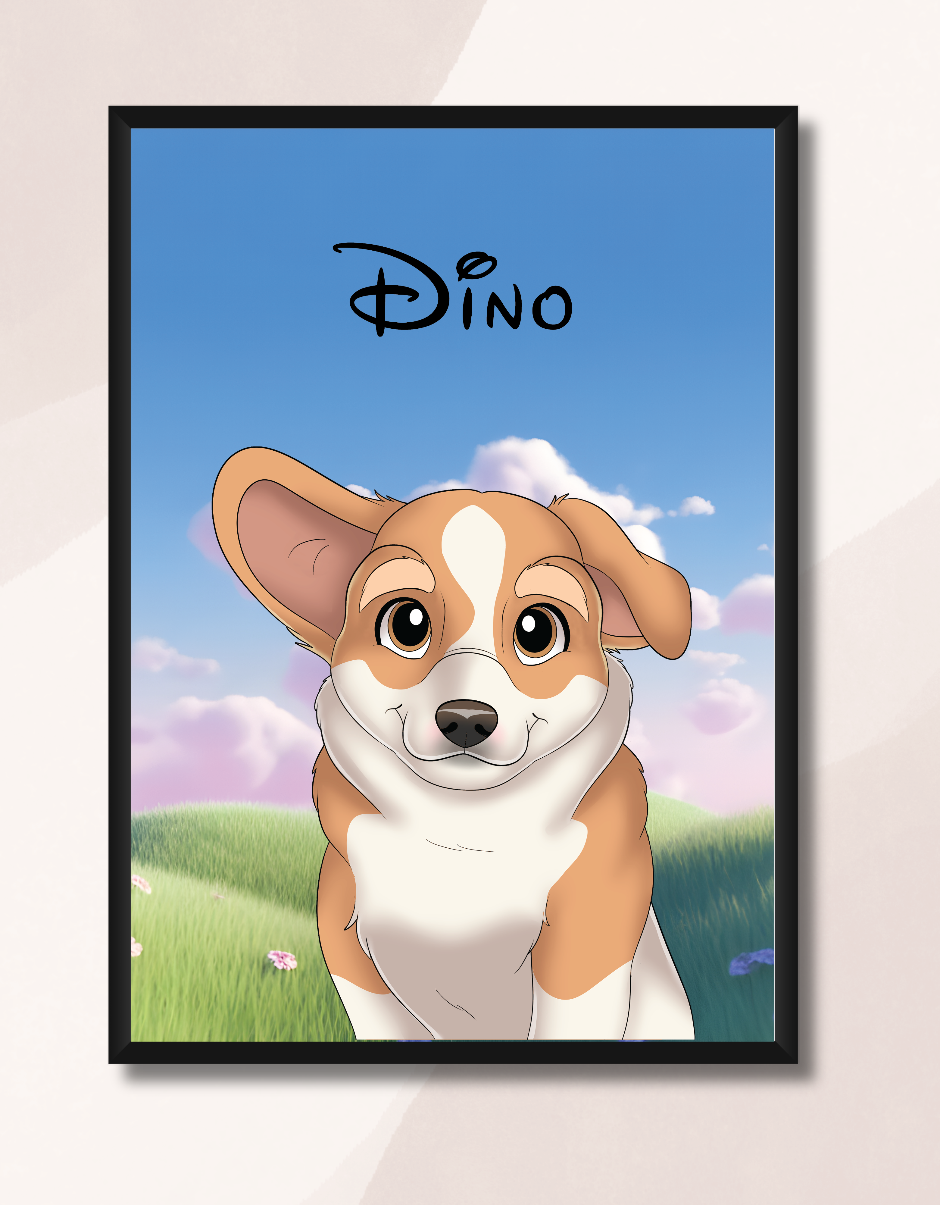 Risba: Disney Portret Ljubljenčka