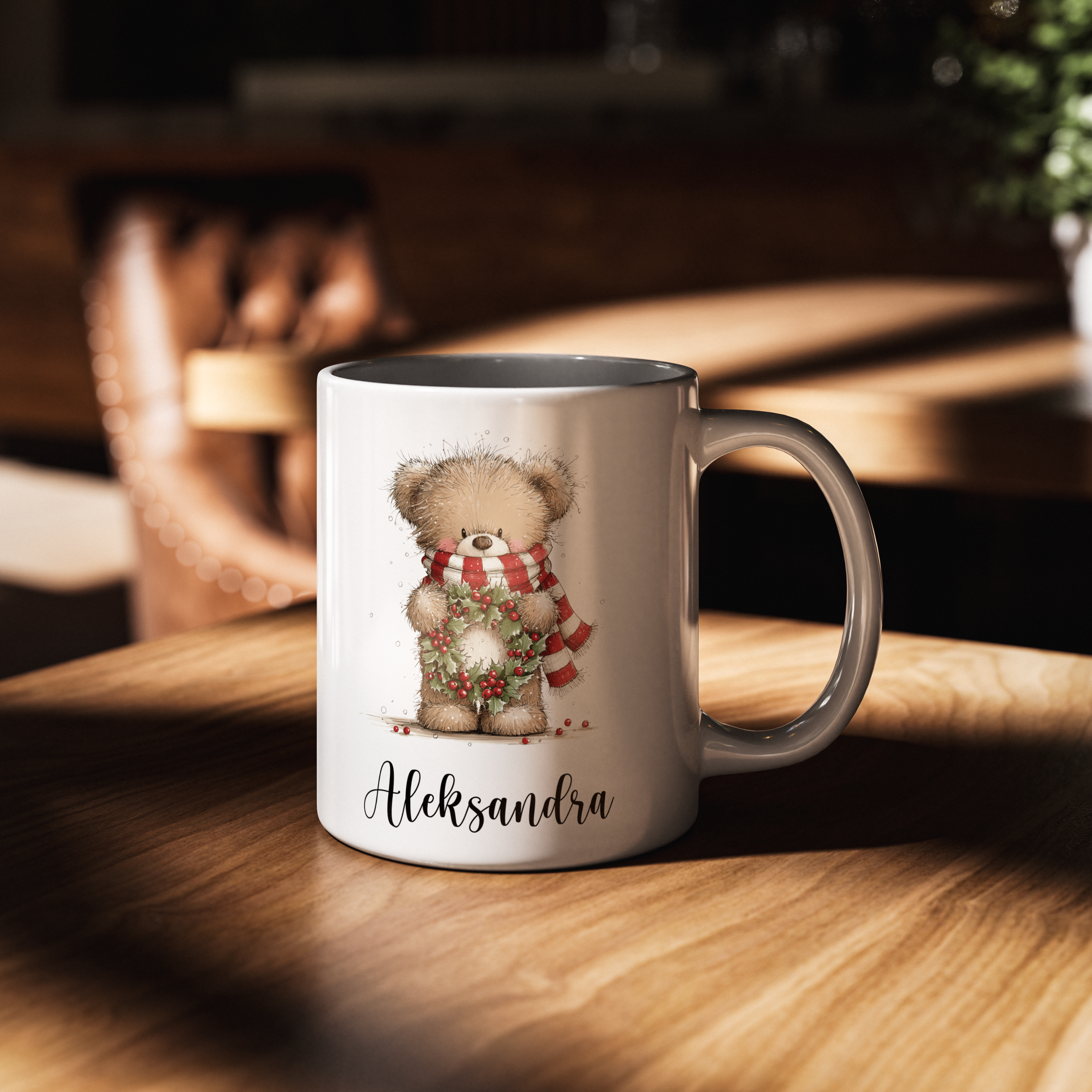 Skodelica: Božični medvedek