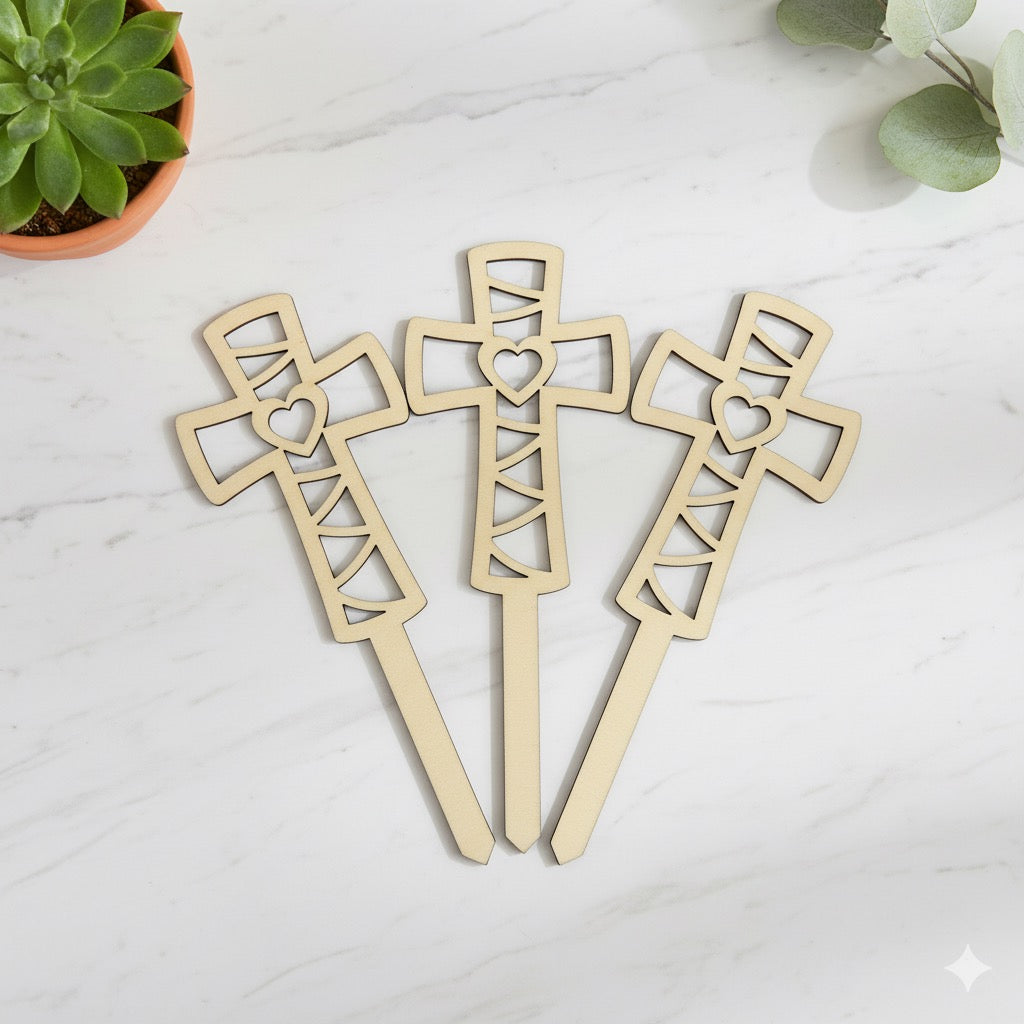 Lesene sveče na palčki