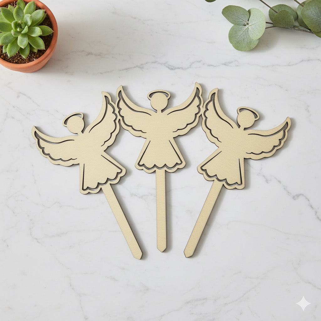 Lesene sveče na palčki