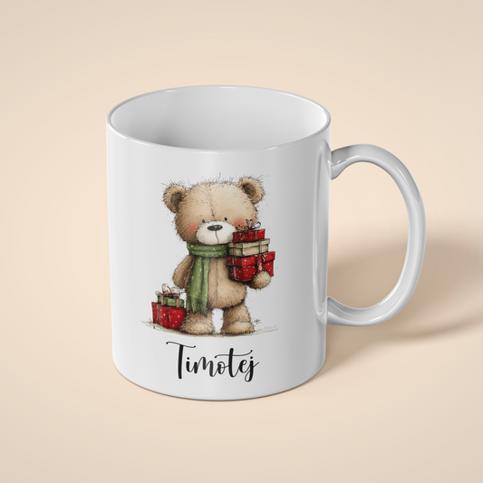 Skodelica: Božični medvedek