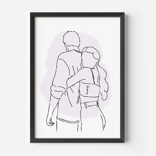 Risba: Minimalistični portret