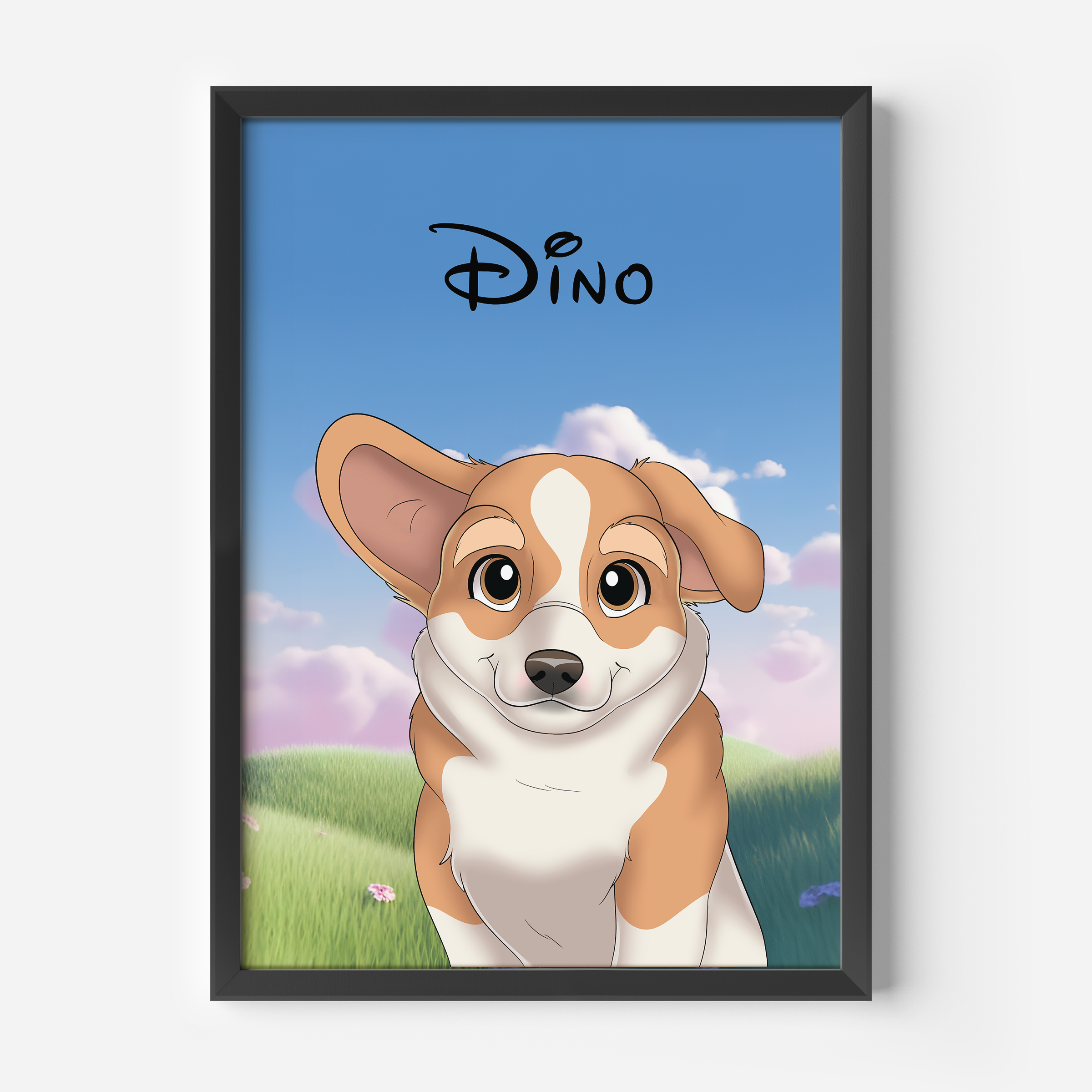 Risba: Disney Portret Ljubljenčka