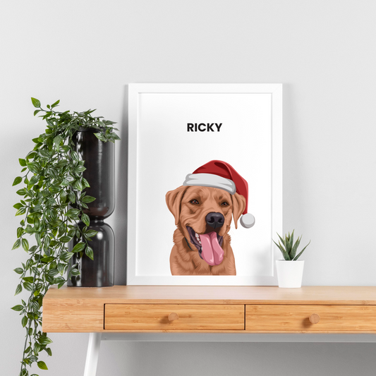 Risba: Portret ljubljenčka