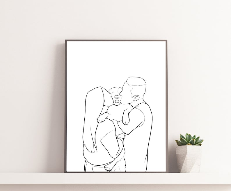 Risba: Minimalistični portret