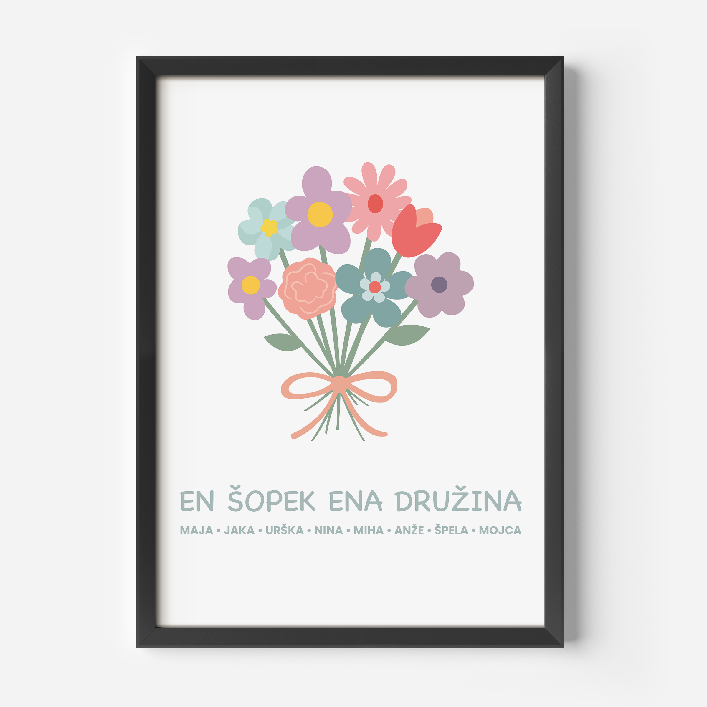 Risba: Družinski šopek